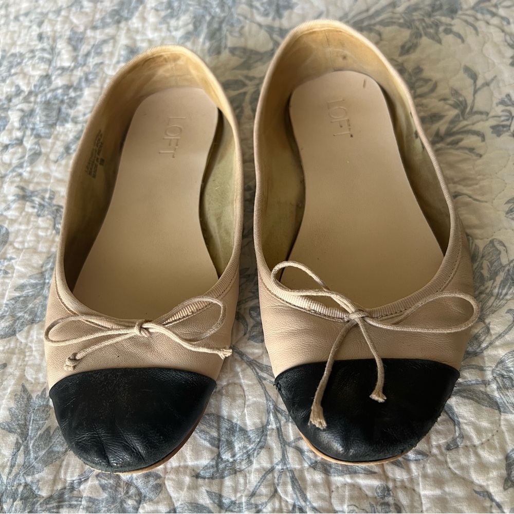 Cap Toe Loft Ballet Flats